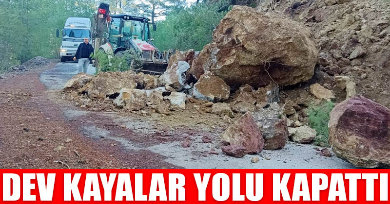 D Haber Denizli Haberleri Heyelan Meydana Geldi Yama Tan Kopan