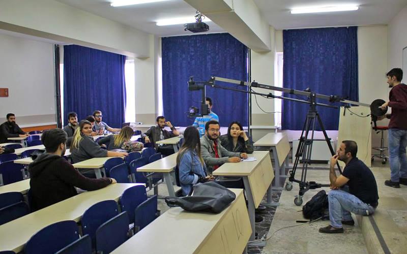 PAÜ öğrencileri dizi çekiyor