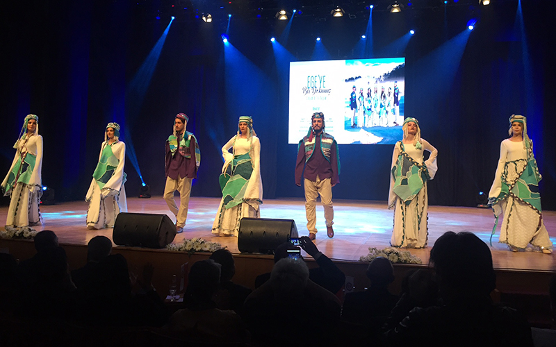 Yayla Gölü’nün kuşları Buldan kumaşına motif oldu
