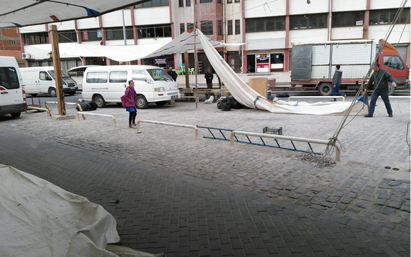 Pazarcıların zor anları
