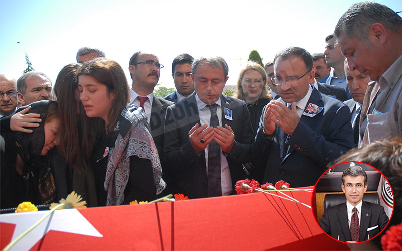 Bozdağ, Alper’in tabutu başında dua etti