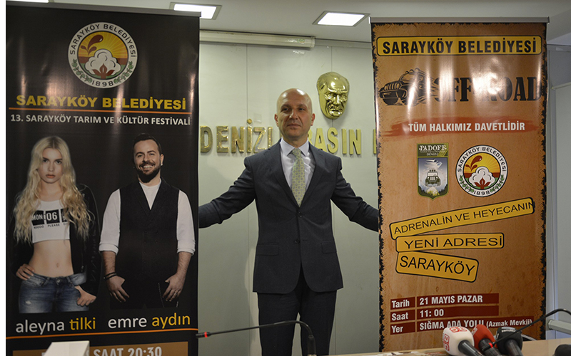 Sarayköy’de Aleyna Tilki ve Emre Aydın’lı festival
