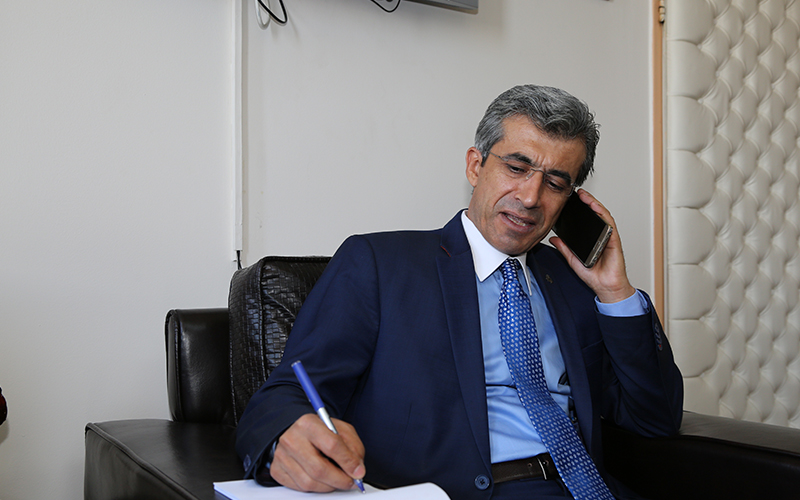 Uyandı, burası Van mı diye sordu