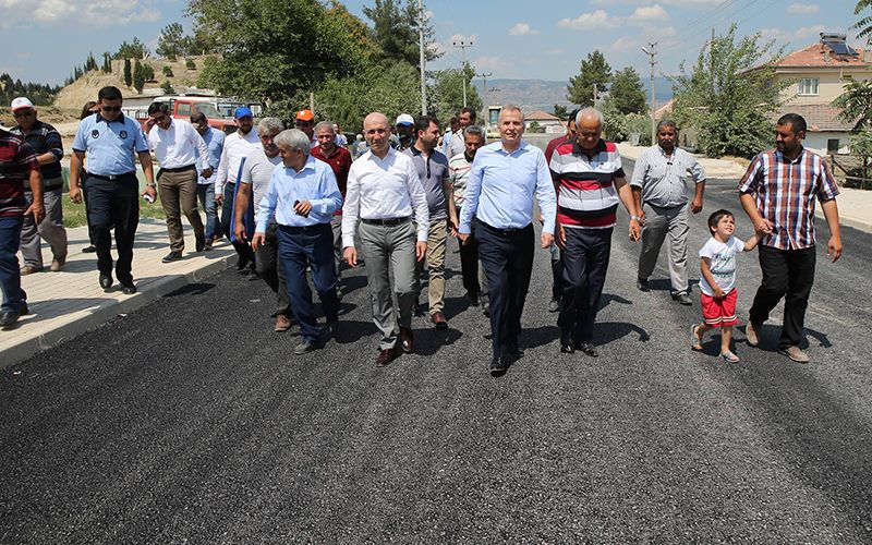 Üst yapı atağı ilçelerde de devam ediyor