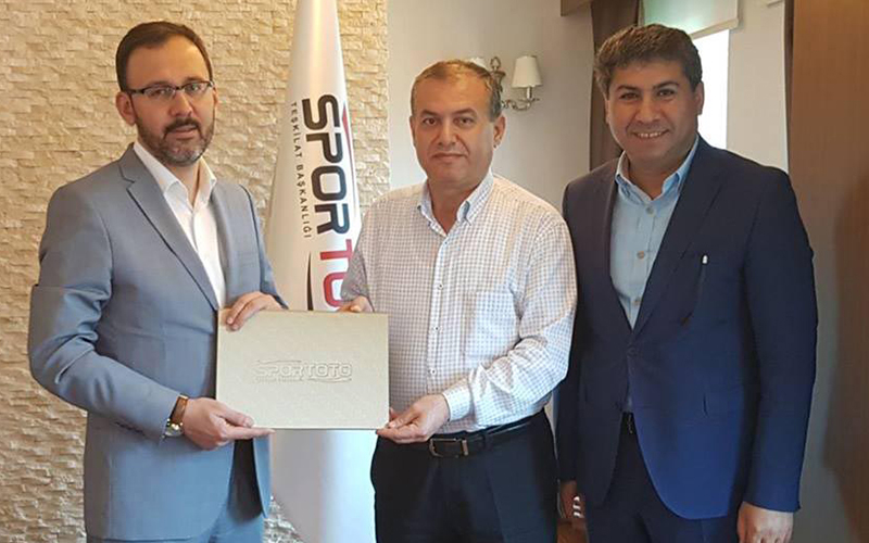 Spor Toto ile 2 milyon liralık destek sözleşmesi
