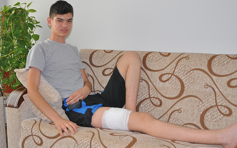 Denizli’de maganda mermisi liseli Furkan’ı yaraladı