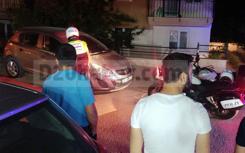 Spin atan gençlere polis müdahalesi