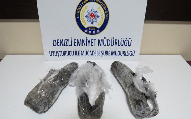 Denizli polisinden uyuşturucu çetesine darbe