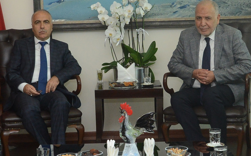 Libya Büyükelçisi Abdulgader, Vali Karahan’ı ziyaret etti