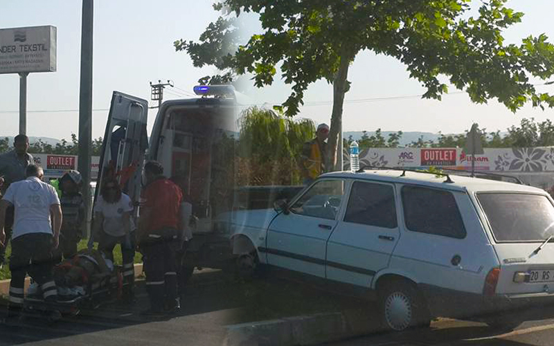 Pınarkent’teki kazada 1 yaralı var