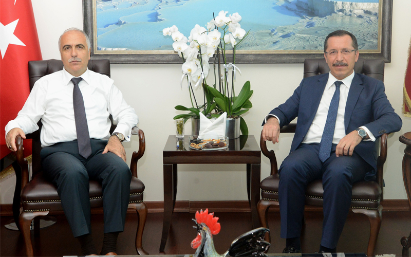 Vali Karahan’a ziyaretler sürüyor