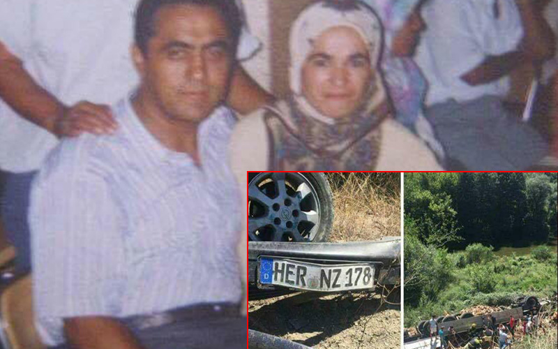 Denizlili gurbetçi aile kaza kurbanı