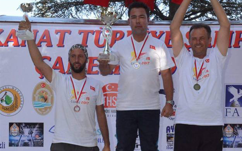 Yelkenkanat Türkiye Şampiyonası Denizli’de yapıldı