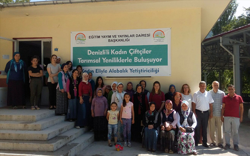 Denizli’de alabalık yetiştiriciliğine kadın eli değecek