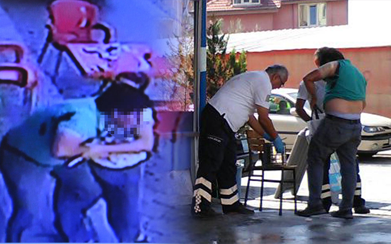 Denizli’de 1 kadın kocasını bıçakladı