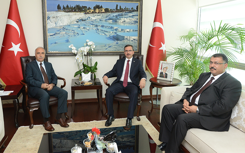 Uçar, Karahan’ı ziyaret etti