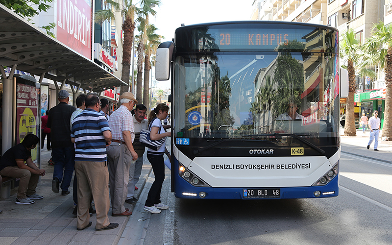 Bayramda otobüsler 2 gün ücretsiz olacak