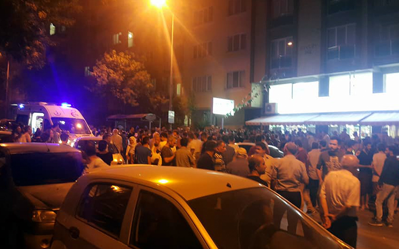 Aceleci şoför halkı sokağa döktü