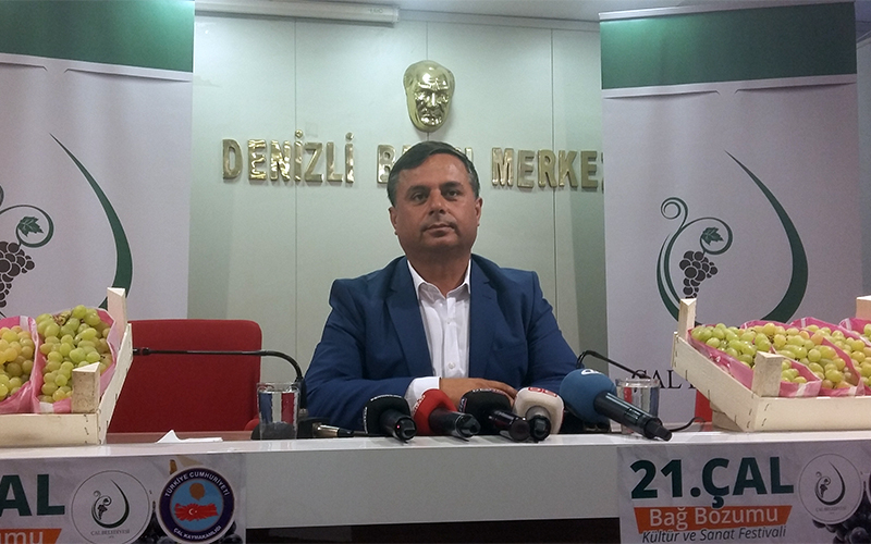 Çal Bağbozumu Festivali hafta sonunda yapılacak