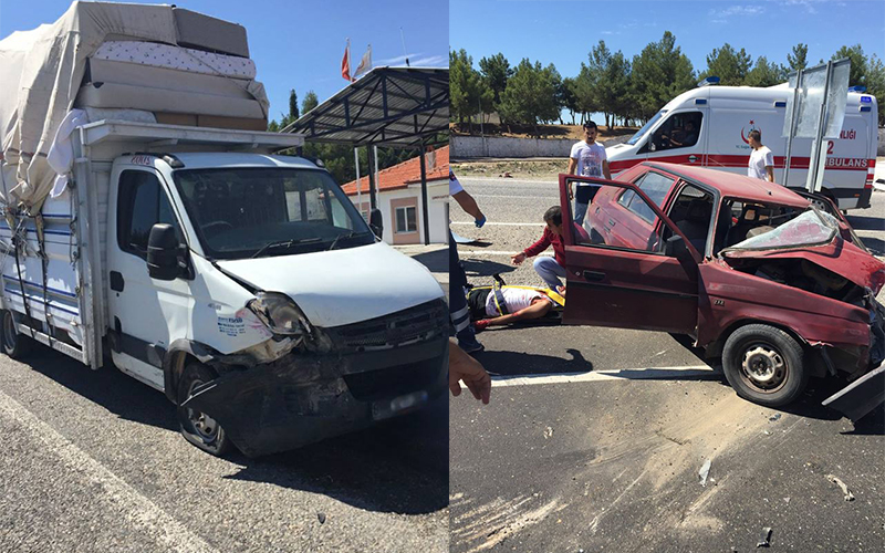 Denizli – Muğla karayolunda trafik kazası