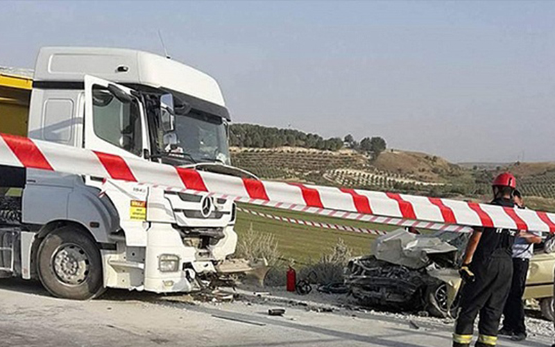 Denizli’deki kazada 1 kişi öldü, 3 kişi yaralandı