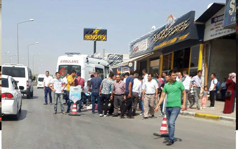 Denizli’deki kazada 1 kadın hayatını kaybetti