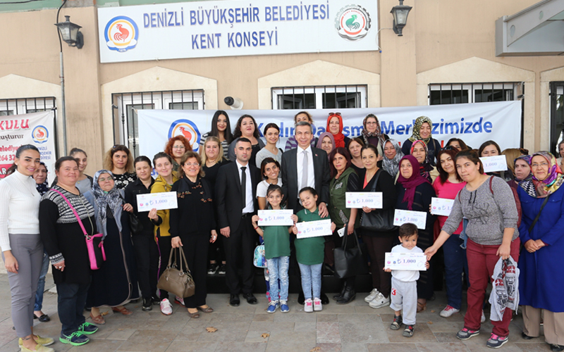 Denizli Büyükşehir’den girişimci kadınlara destek