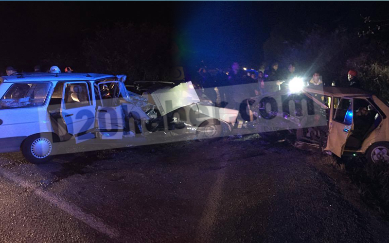 Çal’da trafik faciası: 4 ölü, 4 yaralı