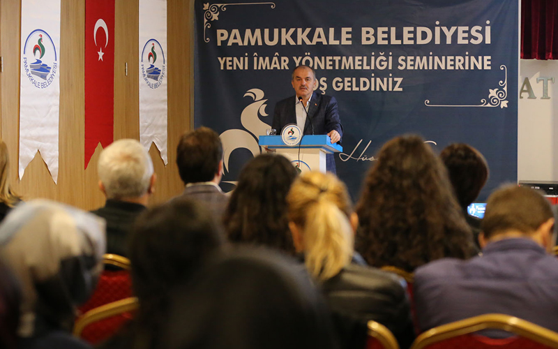 Pamukkale Belediyesi’nden Yeni İmar Yönetmeliği semineri