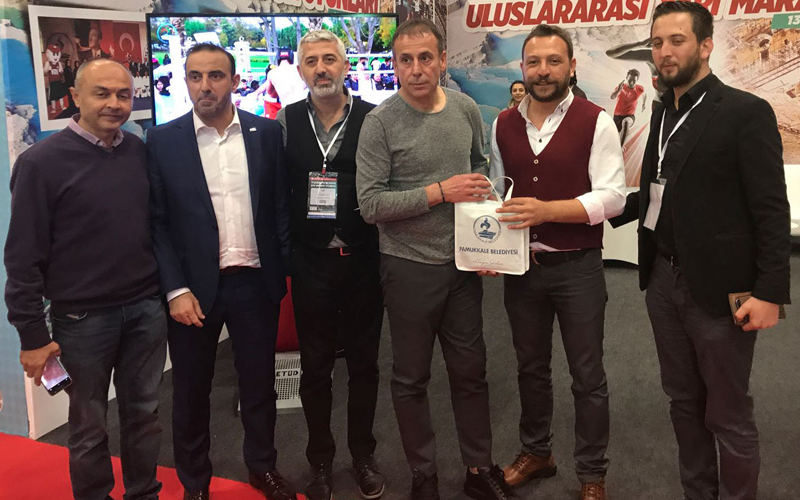 Pamukkale Belediyesi Maraton ve Spor Fuarı’nda stant açtı
