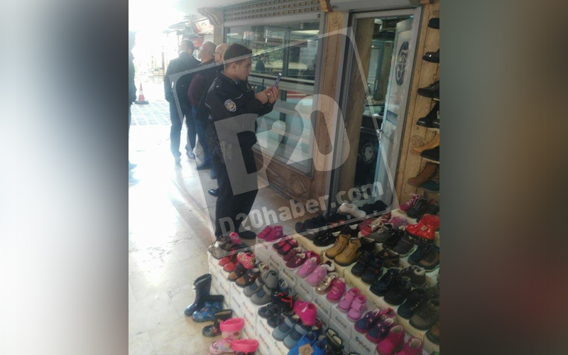 Sarraf dükkanında soygun girişimi