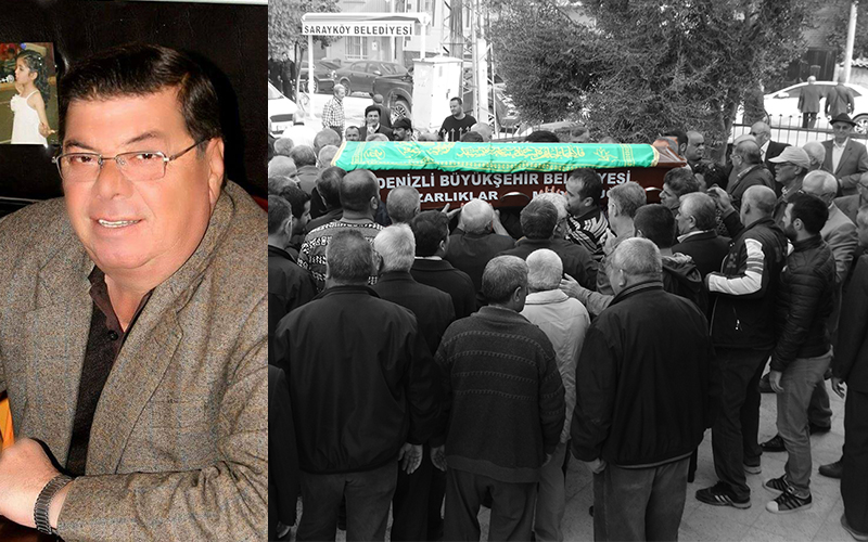 Yeni Asır Sarayköy muhabiri İbrahim Akkaya’yı sonsuzluğa uğurladık