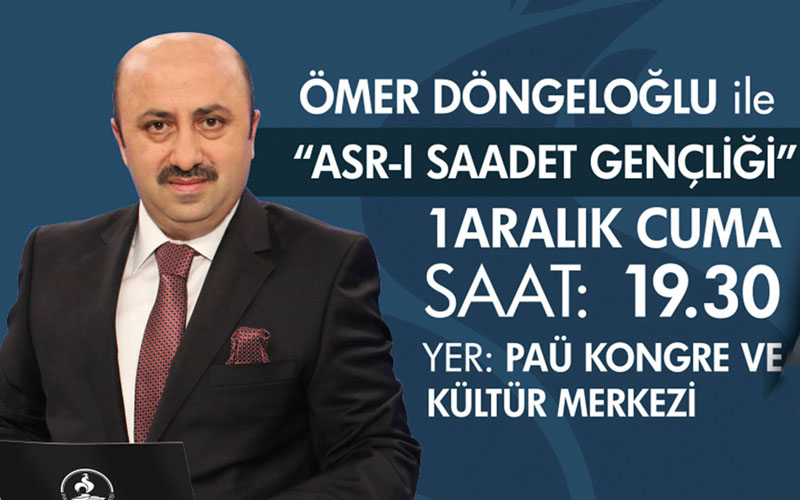 İlahiyatçı Döngeloğlu program için Denizli’ye geliyor
