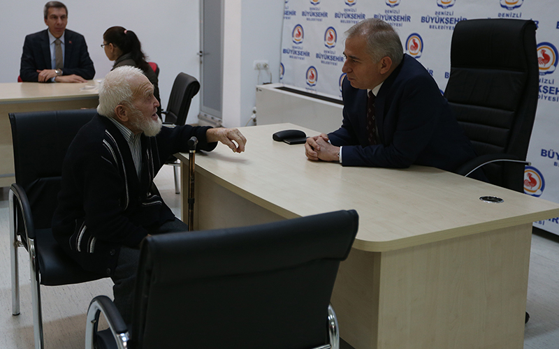 Büyükşehir’de aralık ayı halk günü yapıldı
