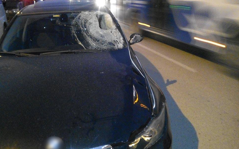 Otomobilin çarptığı yaya kurtarılamadı