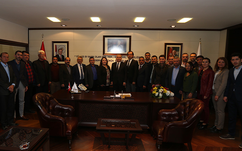 AK Parti Sarayköy yönetimi Zolan’ı ziyaret etti