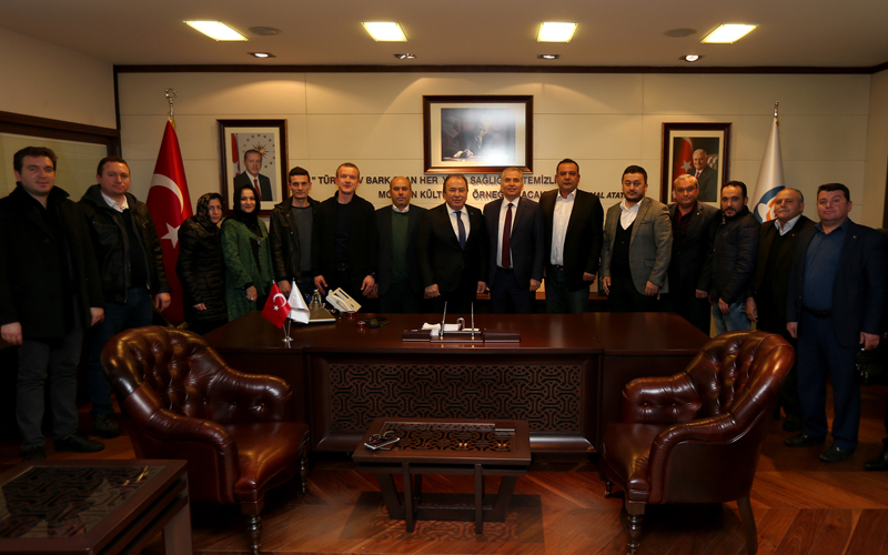 AK Parti Babadağ Teşkilatı’ndan Başkan Zolan’a ziyaret
