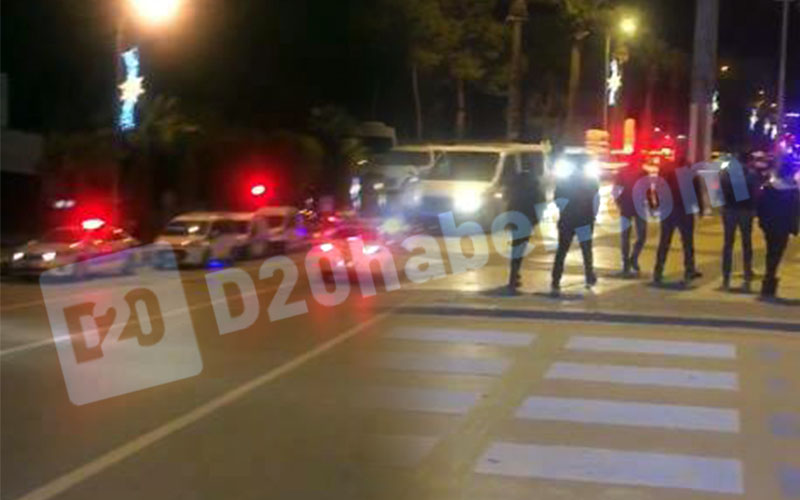 Müdür’ün anonsu ile 4 dakikada 200 polis geldi