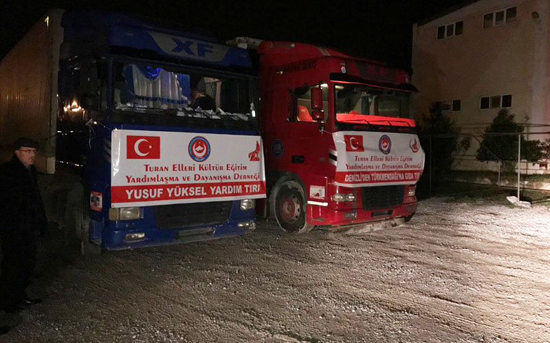 Suriye’deki Türkmenlere yardım