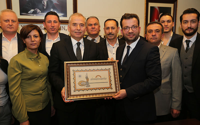 AK Parti Pamukkale ilçe yönetiminden Zolan’a ziyaret
