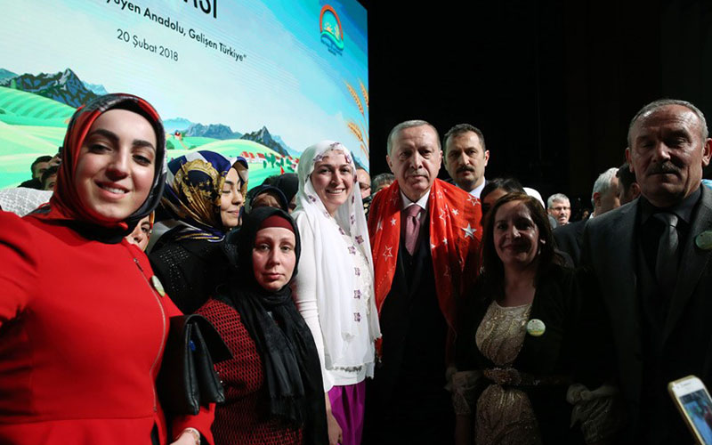 Denizlili çiftçiler, Cumhurbaşkanlığı Külliyesi’nde