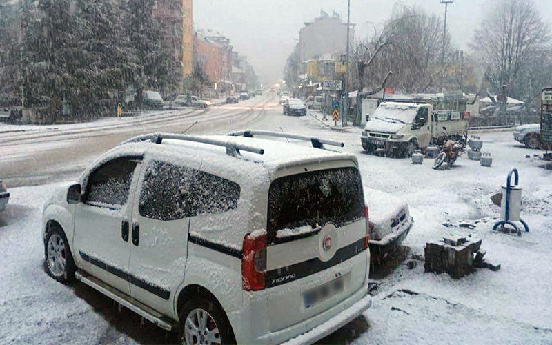 Meteorolojiden 12 ilçeye kar uyarısı