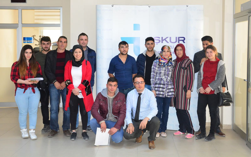 İŞKUR’un eğitim programıyla işe yerleştiler