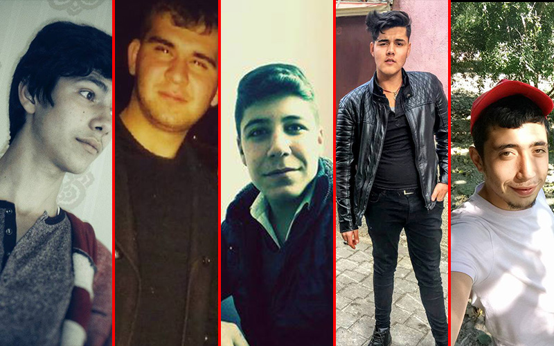 Tavas’ta 5 genç son yolculuklarına uğurlanıyor