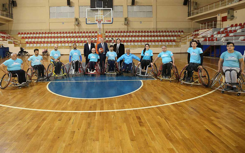 Pamukkale Belediyespor, engel tanımıyor