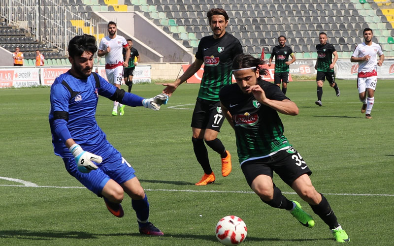 Denizlispor’dan Gaziantepspor’a fark: 5-0