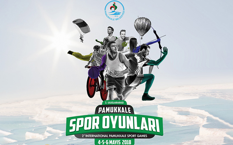 Uluslararası Pamukkale Spor Oyunları’nda spor ve eğlence bir arada
