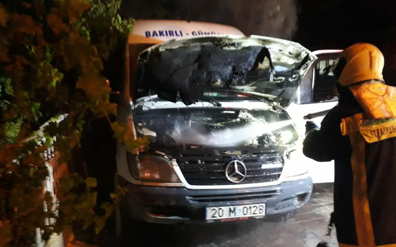 Ekmek teknesi yandı