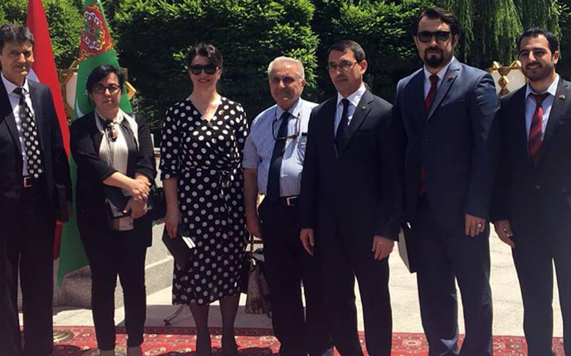 PAÜ’lü akademisyenlere Türkmenistan’dan ödül