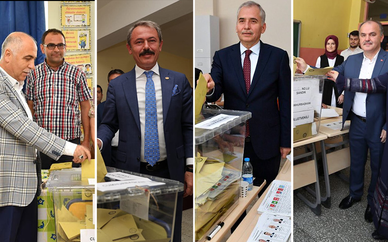 Protokol oyunu kullandı